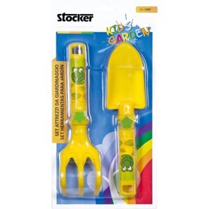 STOCKER 2309 Sada dětského nářadí žlutá plastová