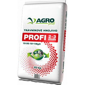 AGRO PROFI Trávníkové hnojivo 18-06-18+1MgO 20 kg (LETNÍ)