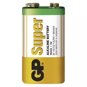 GP Batteries Alkalická  baterie GP Super 9V 6LF22 Alkalická baterie