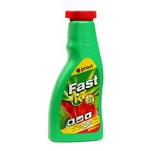 PROST a.s. Fast K 250ml náhradní náplň Náhradní náplň insekticidního přípravku k hubení savého a žravého hmyzu na okrasných rostlinách