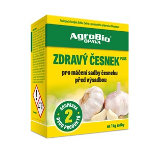 AgroBio OPAVA Zdravý česnek - máčení sadby souprava dvou produktů