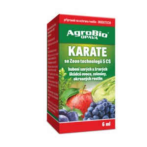 AgroBio OPAVA Karate se Zeon technologii 5 CS 6ml Insekticid k hubení  mšic,  savého a žravého hmyzu