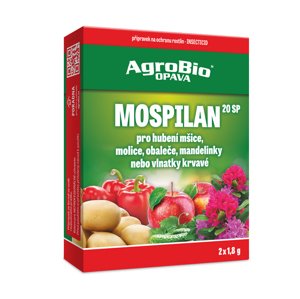 Nippon Soda Co. Ltd., Mospilan 20 SP 2 x 1,8g Širokospektrální insekticidní přípravek pro ochranu ovoce, zeleniny a okrasných rostlin