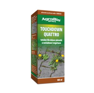 Syngenta Crop Protection AG Touchdown Quattro 100ml Postřikový neselektivní herbicid proti širokému spektru jednoletých a víceletých plevelů