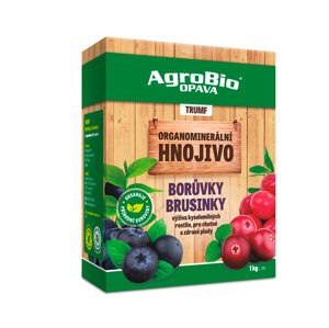 AgroBio Trumf Borůvky a brusinky1 kg Pro chutné a zdravé plody. Působí až 3 měsíce.