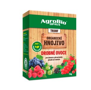 AgroBio Trumf Drobné ovoce 1 kg Pro chutné a zdravé plody. Působí až 3 měsíce.