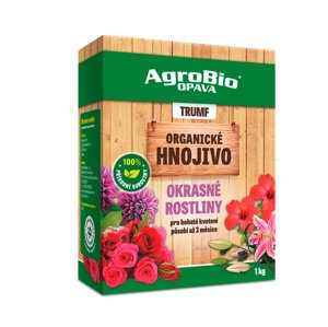 AgroBio Trumf Okrasné rostliny 1 kg Pro zvýšenou tvorbu květů. Působí až 3 měsíce.