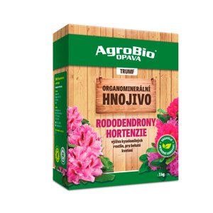 AgroBio Trumf Rododendrony a hortenzie 1 kg Výživa kyselomilných rostlin, pro bohaté kvetení