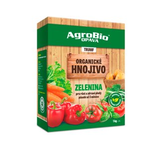 AgroBio Trumf Zelenina 1 kg Pro růst a zdravé plody. Působí až 3 měsíce.