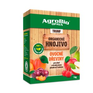 AgroBio Trumf Ovocné dřeviny 1 kg Pro zvýšenou tvorbu plodů a chutnější ovoce. Působí až 3 měsíce.