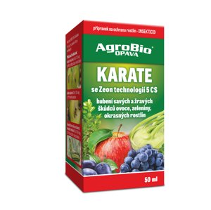 AgroBio OPAVA Karate 50ml Postřik na mšice a jiný savý a žravý hmyz