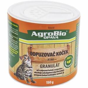 AgroBio OPAVA ATAK Odpuzovač koček GRANULÁT 150g Přírodní repelent