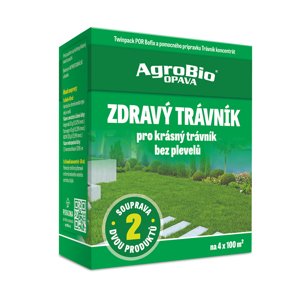 AgroBio OPAVA PRO krásný trávník bez plevelů (Zdravý trávník souprava)