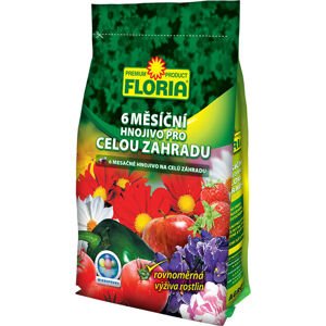 AGRO CS a.s. Floria - Hnojivo pro celou zahradu - 6 měsíců rovnoměrná výživa rostlin