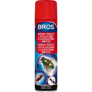 Bros - spray proti létajícímu a lezoucímu hmyzu 400ml Insekticidní spray