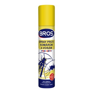 Bros spray proti komárům a vosám pro děti 90ml Repelentní sprej s D-panthenolem proti komárům a vosám pro děti