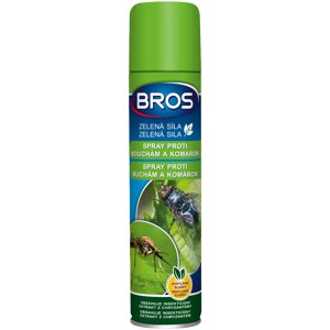 BROS Zelená síla - Sprej proti mouchám a komárům 300ml Přírodní sprej proti létajícímu hmyzu