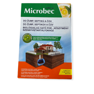 BROS Microbec do žump a septiků 1 kg až 100 mld bakterií v jedné aplikační dávce