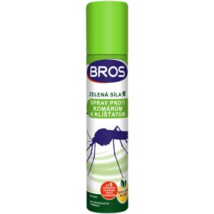 BROS ZELENÁ SÍLA Spray proti komárům a klíšťatům 90 ml Přírodní repelentní sprej