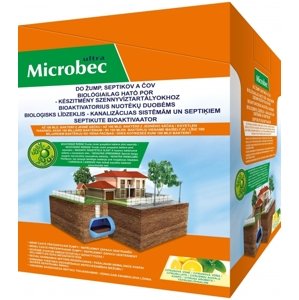 BROS Microbec do žump a septiků 25g  5 + 1 zdarma Mikrobiologický přípravek