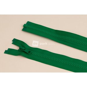 Zip YKK - 45 cm - dělitelný - smaragdová