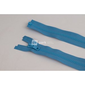 Zip YKK - 70 cm - dělitelný - modrá - 551
