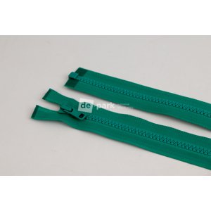 Zip YKK - 65cm - dělitelný - tmavá smaragdová - 626