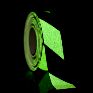 Protiskluzová páska GLOWFIX HAZARD - šrafovaná fotoluminiscenční, 50 mm x 18 m - Kód: 03527
