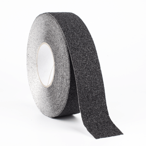 Vysoce abrazivní protiskluzová páska PERMAFIX ALU - kotouč černá, 50 mm x 18 m - 50 mm x 18 m - Kód: 04267