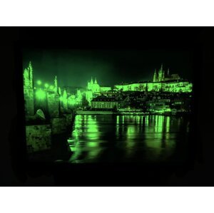 Obrázek svítící ve tmě - Praha formát A4 - Kód: 04986