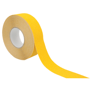 Vysoce abrazivní protiskluzová páska PERMAFIX EXTRA  žlutá 25 mm x 18 m - Kód: 10028