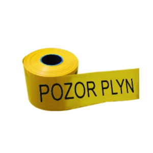 Fólie do výkopu - POZOR PLYN 300 mm x 100 m - Kód: 13177
