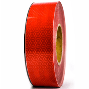 Reflexní páska konturová SignUS RS45-5 - červená 50 mm x 1 m - 50 mm x 1 m - Kód: 18121