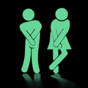 Samolepící fotoluminiscenční označení WC - muži a ženy Samolepící fotoluminiscenční označení WC muži i ženy set (200 x 85 mm) - kód: 24594