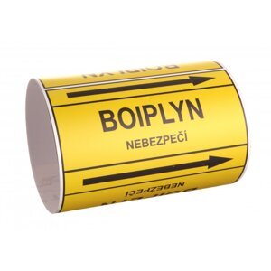 Páska na značení potrubí Signus M25 - BIOPLYN Samolepka 100 x 77 mm, délka 1,5 m, Kód: 25854