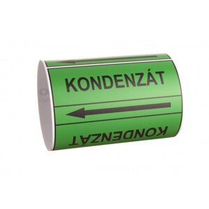Páska na značení potrubí Signus M25 - KONDENZÁT Samolepka 130 x 100 mm, délka 1,5 m, Kód: 25904