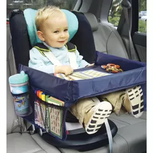 Zaparkorun Dětský mobilní stoleček do auta - modrý