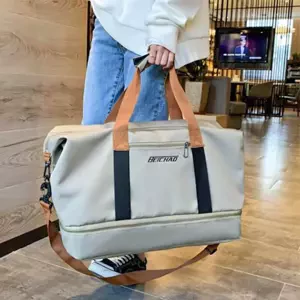 Zaparkorun Cestovní taška s popruhem - Béžová