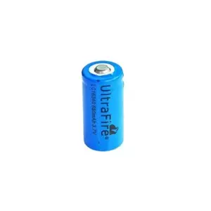 Zaparkorun Baterie W 16340 (1400mAh, 3,7V, Li-ion) - 1 kus