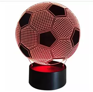 Zaparkorun Noční 3D LED lampa - fotbalový míč