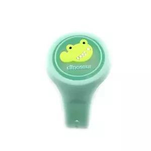 Zaparkorun Repelentní LED RGB náramek proti komárům a klíšťatům - zelený - Dinosaur