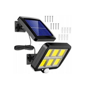 Solární LED lampa 120 COB