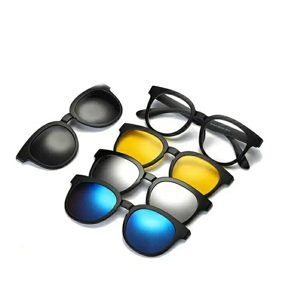 Sada polarizovaných brýlí s magnetickým upínáním - 5 ks