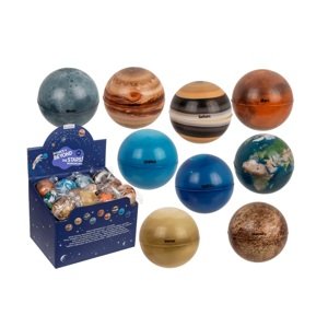 OUT OF THE BLUE KG Skákací míček - planety - 6 cm - různé druhy