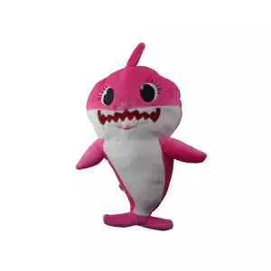 Zaparkorun Zpívající plyšový žralok - růžový