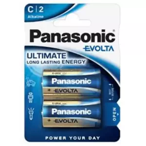 Malý monočlánek Evolta - 2x C - Panasonic