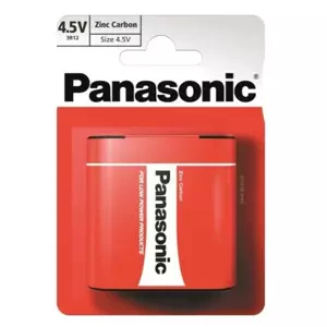 Plochá baterie Red Zinc - 4,5 V - Panasonic