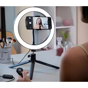 Selfie světelný prsten se stativem a ovladačem Youaro - InnovaGoods
