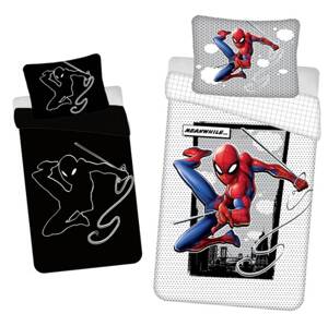 JERRY FABRICS Svítící bavlněné povlečení - Spiderman 02 - 140 x 200 cm - Jerry Fabrics
