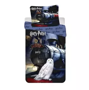 JERRY FABRICS Bavlněné povlečení - Harry Potter - 140 x 200 cm - Jerry Fabrics